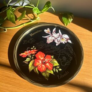 Vintage Hawaiian Islands Souvenir Tray